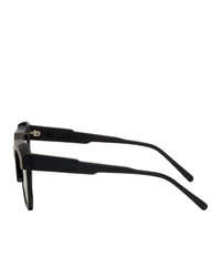 Lunettes de soleil noires Kuboraum