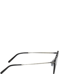 Lunettes de soleil noires Oliver Peoples