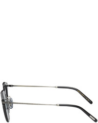 Lunettes de soleil noires Oliver Peoples