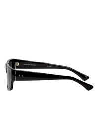 Lunettes de soleil noires Dries Van Noten