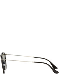 Lunettes de soleil noires Ray-Ban