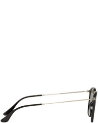 Lunettes de soleil noires Ray-Ban