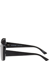 Lunettes de soleil noires Balenciaga