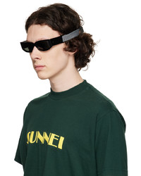 Lunettes de soleil noires Sunnei