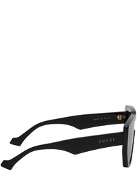 Lunettes de soleil noires Gucci