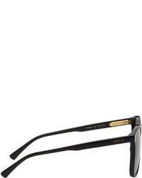 Lunettes de soleil noires Gucci