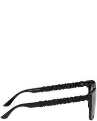 Lunettes de soleil noires Balenciaga