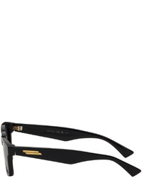 Lunettes de soleil noires Bottega Veneta