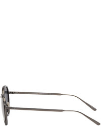 Lunettes de soleil noires Bottega Veneta