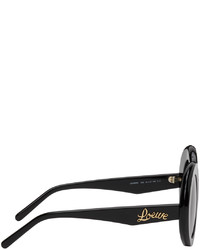 Lunettes de soleil noires Loewe