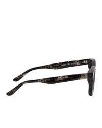 Lunettes de soleil noires Rhude