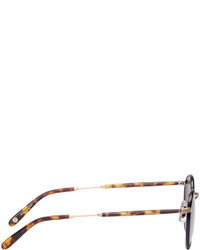 Lunettes de soleil noires Garrett Leight