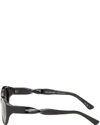 Lunettes de soleil noires Balenciaga