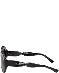 Lunettes de soleil noires Balenciaga