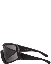 Lunettes de soleil noires Moncler