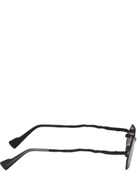 Lunettes de soleil noires Kuboraum