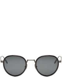 Lunettes de soleil noires Bottega Veneta