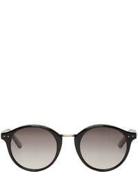 Lunettes de soleil noires Bottega Veneta