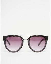 Lunettes de soleil noires Asos