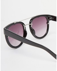 Lunettes de soleil noires Asos