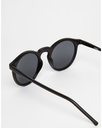 Lunettes de soleil noires Asos