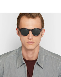 Lunettes de soleil noires Oliver Peoples