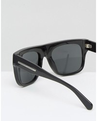 Lunettes de soleil noires Giorgio Armani