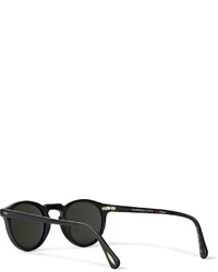 Lunettes de soleil noires Oliver Peoples