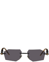 Lunettes de soleil noires Kuboraum