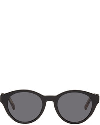 Lunettes de soleil noires Missoni