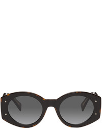 Lunettes de soleil noires Missoni