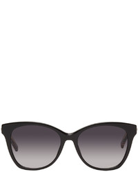 Lunettes de soleil noires Missoni