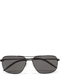 Lunettes de soleil noires Oliver Peoples