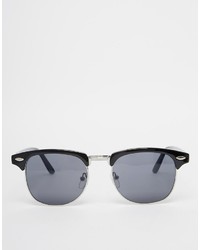 Lunettes de soleil noires Asos