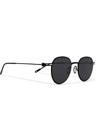 Lunettes de soleil noires Montblanc