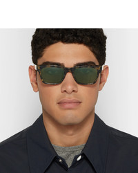 Lunettes de soleil olive Thom Browne