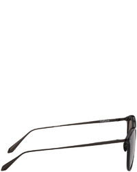 Lunettes de soleil olive Linda Farrow