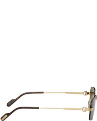 Lunettes de soleil olive Cartier