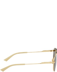 Lunettes de soleil olive Bottega Veneta