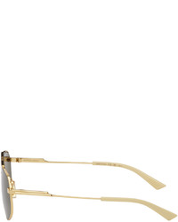 Lunettes de soleil olive Bottega Veneta