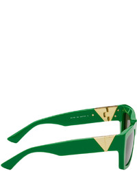 Lunettes de soleil olive Bottega Veneta