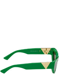 Lunettes de soleil olive Bottega Veneta