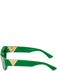 Lunettes de soleil olive Bottega Veneta