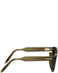 Lunettes de soleil olive Akoni