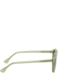 Lunettes de soleil olive Dries Van Noten