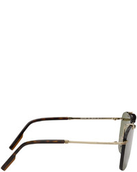 Lunettes de soleil olive Zegna