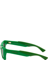 Lunettes de soleil olive Bottega Veneta