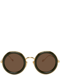 Lunettes de soleil olive Loewe