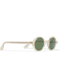 Lunettes de soleil olive Moscot