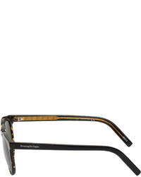 Lunettes de soleil olive Zegna